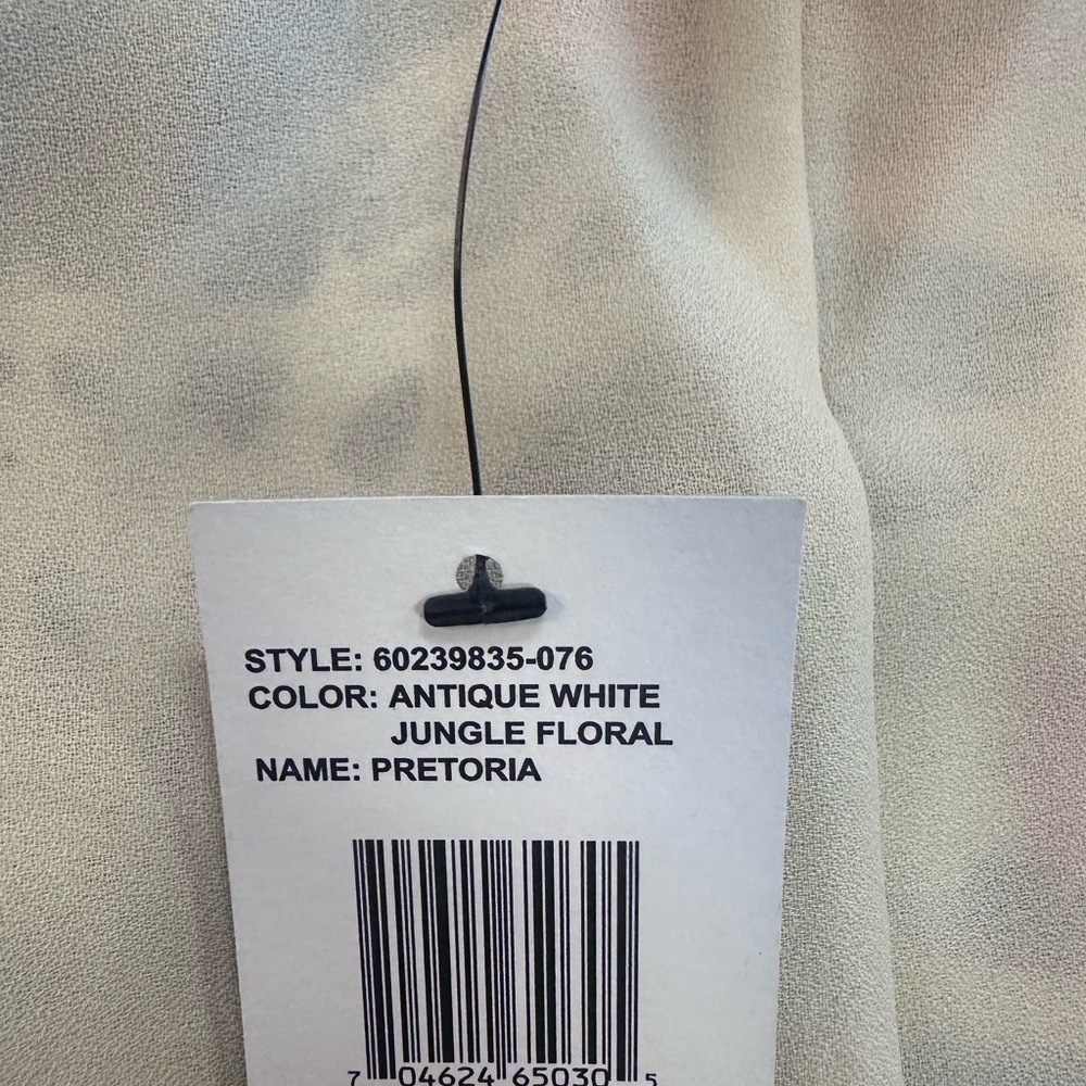 Talbots Pink and Yellow Midi Sundress Cap Sleeve NWT - Picture 3 of 12